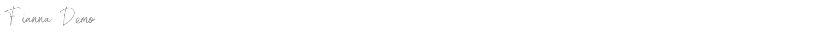 Fianna font preview